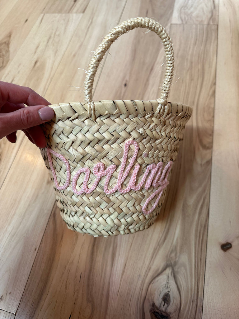 Woven Straw Bags + Giveaway - Darling Darleen